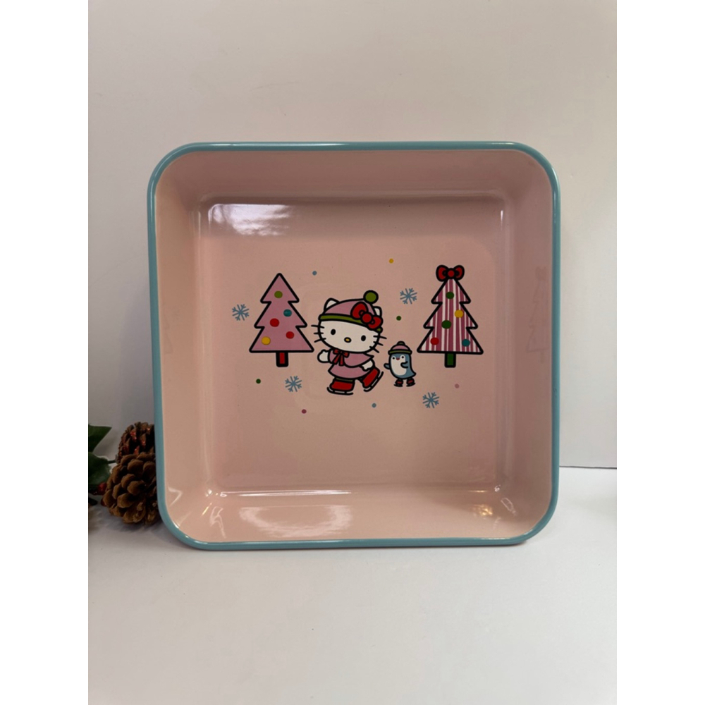 Hello Kitty Holiday Ceramic 9x9 Dish